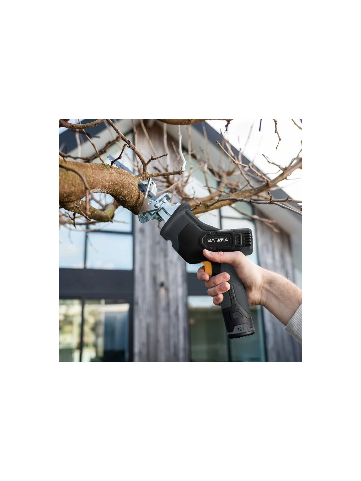 Batavia B.V. | 12V Cordless Reciprocating Saw - Fixxpack 2.0 Set (incl. 2.0Ah Battery & USB-C charging Cable) 1 Batavia B.V. | 12V Cordless Reciprocating Saw - Fixxpack 2.0 Set (incl. 2.0Ah Battery & USB-C charging Cable) 1