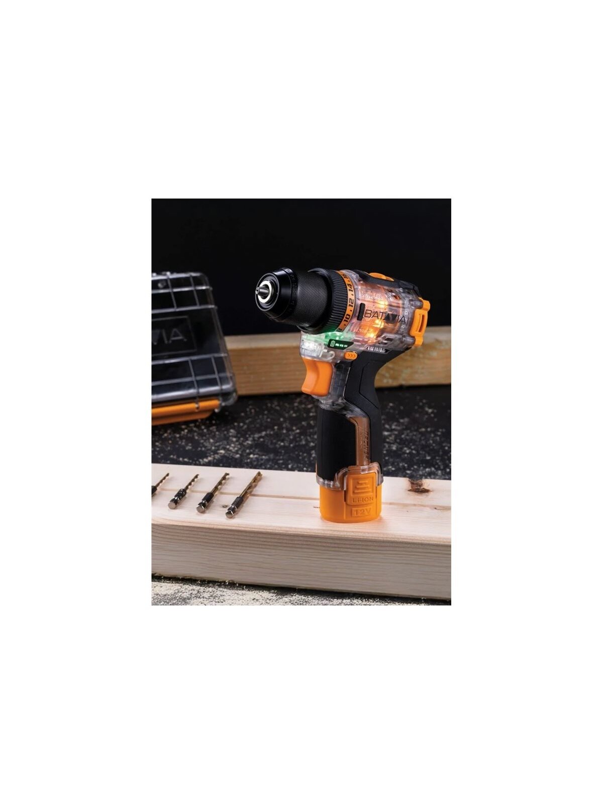 Batavia B.V. Fusion Drill 12V Brushless Drill Driver - Incl. Battery and Charger 1 Batavia B.V. Fusion Drill 12V Brushless Drill Driver - Incl. Battery and Charger 1