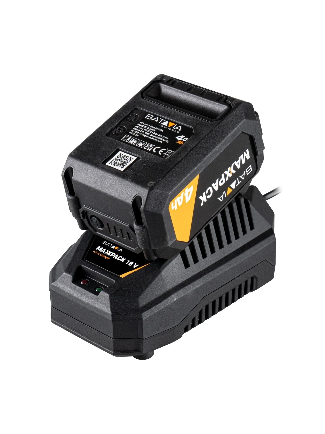 Batavia B.V. | 18V 4.5A Fast Charger 2 Batavia B.V. | 18V 4.5A Fast Charger 2