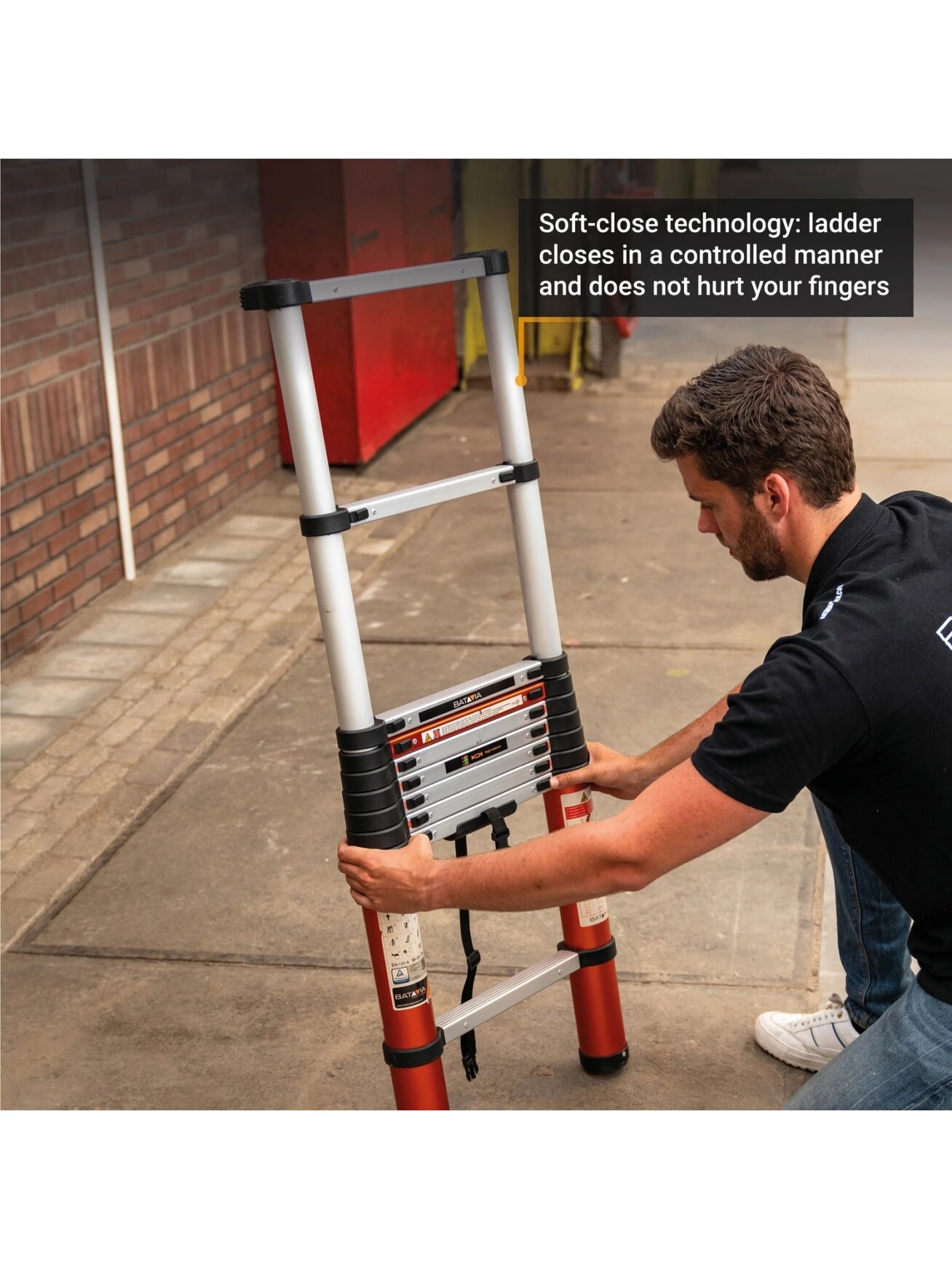 Batavia B.V. | Giraffe AIR Telescopic Ladder 2.93 m 2 Batavia B.V. | Giraffe AIR Telescopic Ladder 2.93 m 2