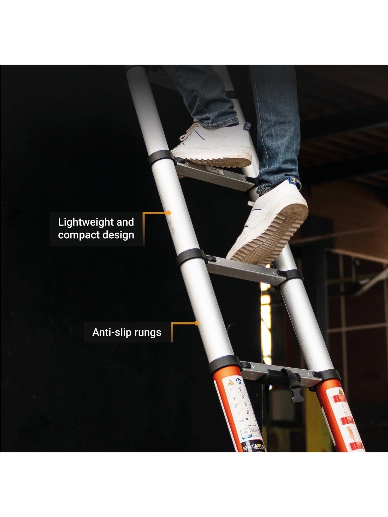 Batavia B.V. | Giraffe AIR Telescopic Ladder 2.93 m 3 Batavia B.V. | Giraffe AIR Telescopic Ladder 2.93 m 3