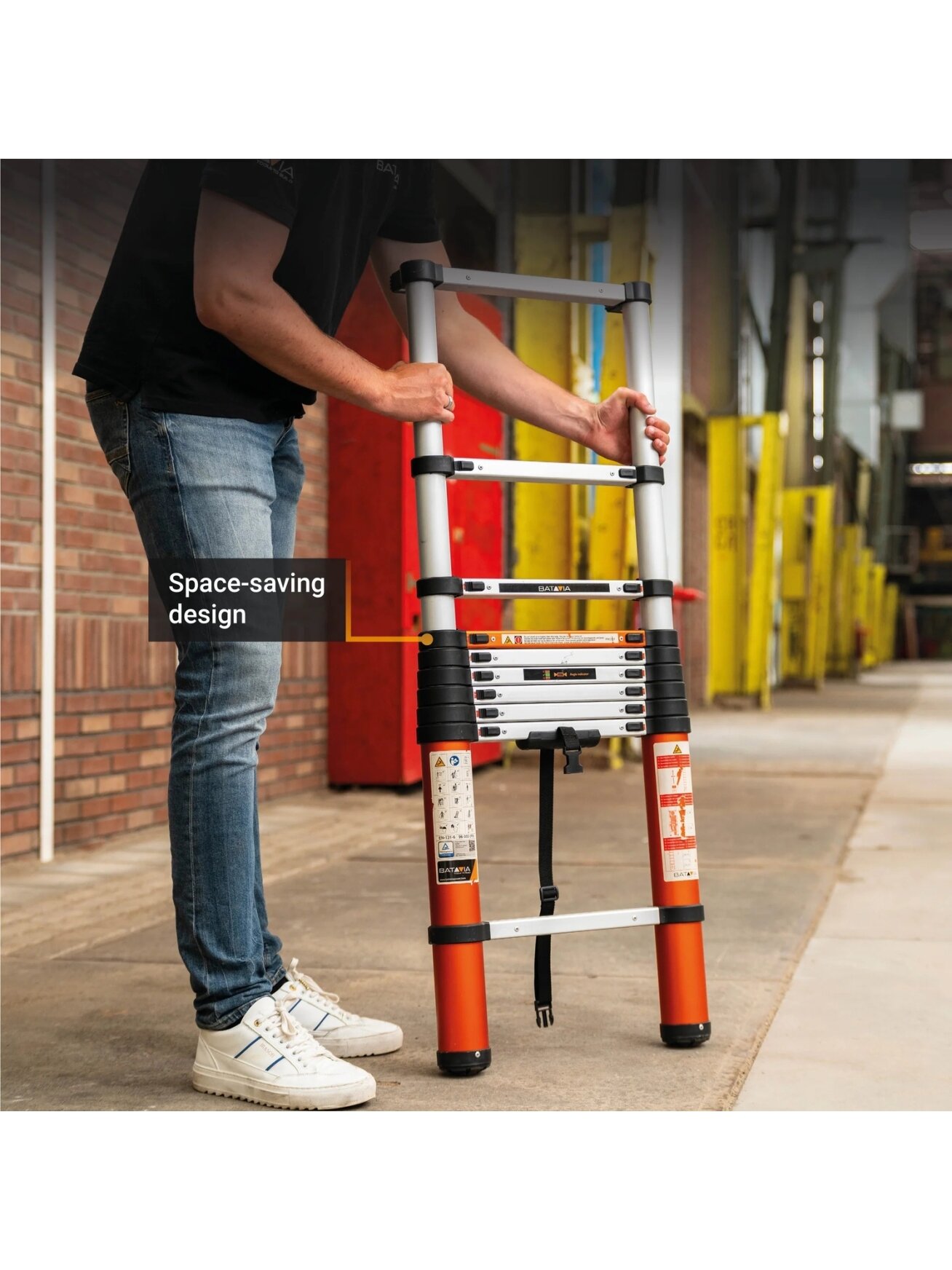 Batavia B.V. | Giraffe AIR Telescopic Ladder 2.93 m 4 Batavia B.V. | Giraffe AIR Telescopic Ladder 2.93 m 4