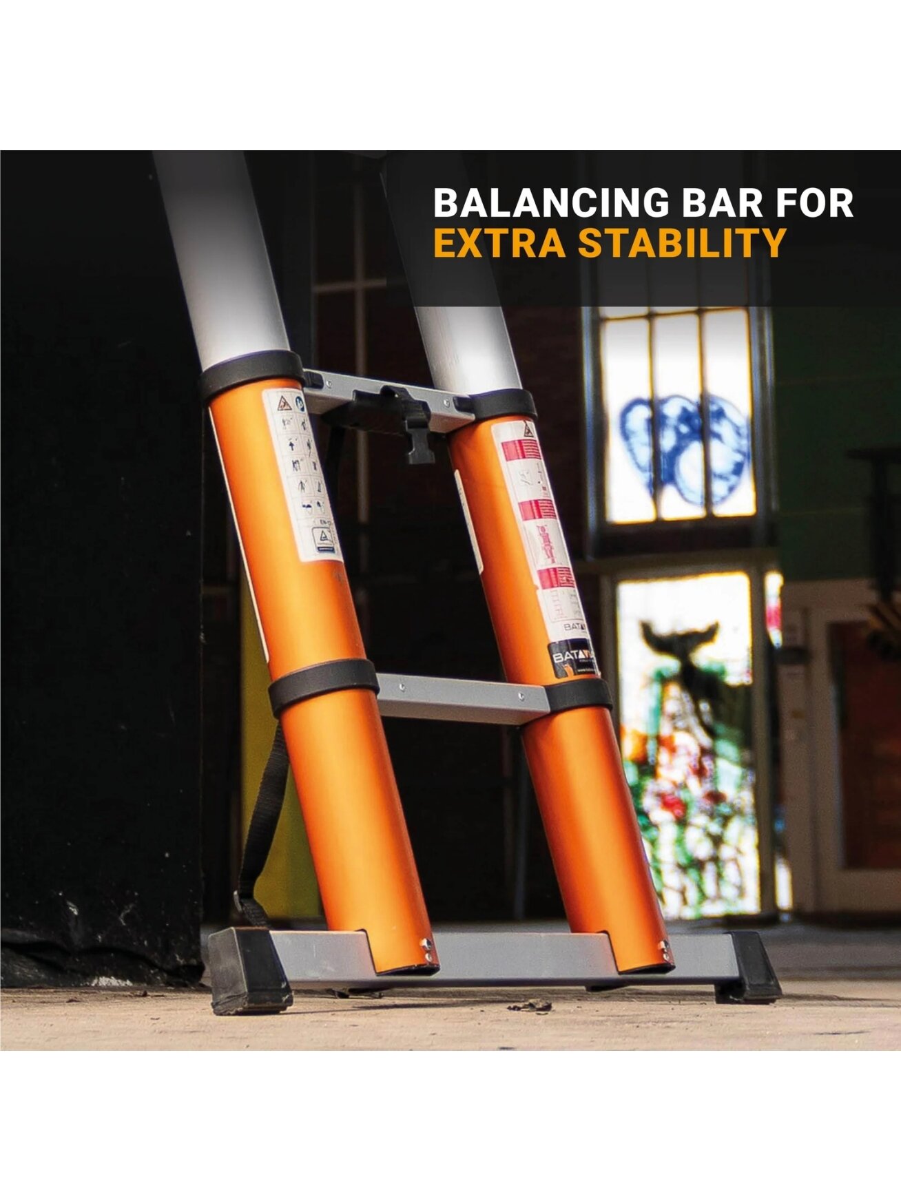 Batavia B.V. | Giraffe AIR Telescopic Ladder 3.81 m 5 Batavia B.V. | Giraffe AIR Telescopic Ladder 3.81 m 5