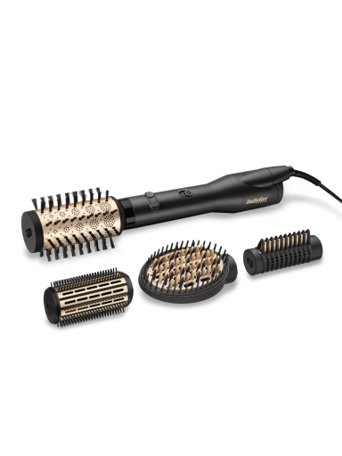 BABYLISS | Hair styling comb | AS970E | Ion conditioning | Number of heating levels 3 | 650 W | Black/Gold BABYLISS | Hair styling comb | AS970E | Ion conditioning | Number of heating levels 3 | 650 W | Black/Gold