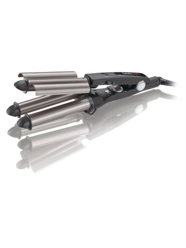 BABYLISS | PRO Triple Barrel Waver | BAB2269TTE | Barrel diameter 22 / 19 / 22 mm | Temperature (min) 140 °C | Temperature (max) 220 °C | Number of heating levels 5 BABYLISS | PRO Triple Barrel Waver | BAB2269TTE | Barrel diameter 22 / 19 / 22 mm | Temperature (min) 140 °C | Temperature (max) 220 °C | Number of heating levels 5