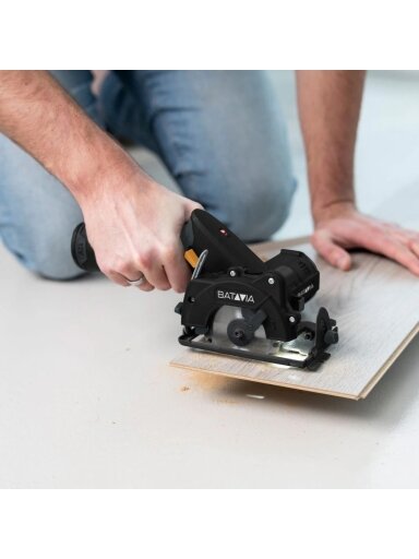 Batavia B.V. | 12V Cordless Circular Saw 85 mm - Fixxpack 2.0 Set (incl. 2.0Ah battery & USB-C charging cable)