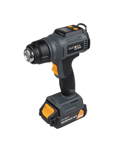 Batavia B.V. 18V Cordless Heat Gun with Digital LCD Display (battery and charger not included)