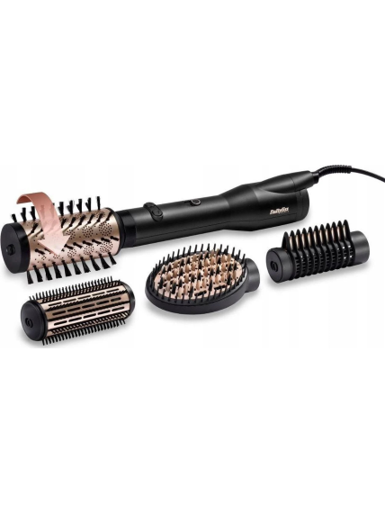 BABYLISS | Hair styling comb | AS970E | Ion conditioning | Number of heating levels 3 | 650 W | Black/Gold 2 BABYLISS | Hair styling comb | AS970E | Ion conditioning | Number of heating levels 3 | 650 W | Black/Gold 2
