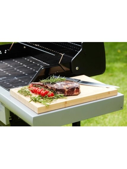 Barbecook | Bamboo cutting board with groove FSC, 40 x 30 x 3 cm (per 3 pcs) | BC-ACC-7306 2