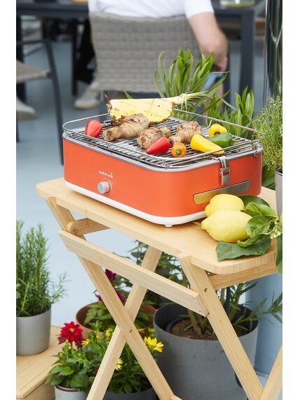 Barbecook BC-ELE-1001 | Electric Grill E-Carlo | Table | 2500 W | Red 2 Barbecook BC-ELE-1001 | Electric Grill E-Carlo | Table | 2500 W | Red 2