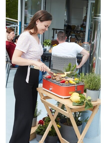 Barbecook BC-ELE-1001 | Electric Grill E-Carlo | Table | 2500 W | Red 4 Barbecook BC-ELE-1001 | Electric Grill E-Carlo | Table | 2500 W | Red 4