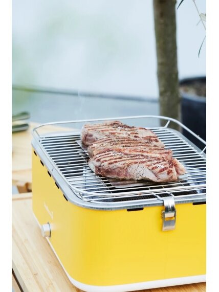Barbecook Charcoal Table Grill Carlo , 44 x 33 x 21 cm | BC-CHA-1016 | Yellow Sunshine 3 Barbecook Charcoal Table Grill Carlo , 44 x 33 x 21 cm | BC-CHA-1016 | Yellow Sunshine 3