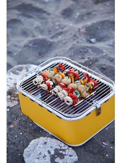 Barbecook Charcoal Table Grill Carlo , 44 x 33 x 21 cm | BC-CHA-1016 | Yellow Sunshine 4 Barbecook Charcoal Table Grill Carlo , 44 x 33 x 21 cm | BC-CHA-1016 | Yellow Sunshine 4
