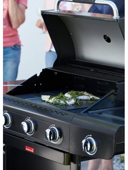 Barbecook Gas Barbecue Siesta 412 Graphite, 132 x 56 x 118 cm | BC-GAS-2073 1 Barbecook Gas Barbecue Siesta 412 Graphite, 132 x 56 x 118 cm | BC-GAS-2073 1