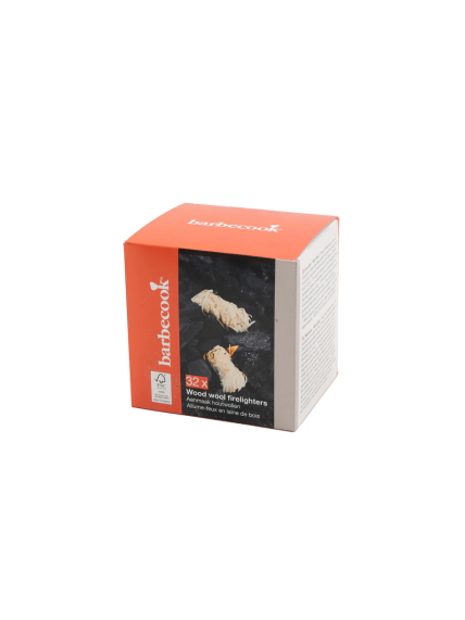 Barbecook | Wood wool firelighters 32 pieces FSC (per 12pcs) | BC-ACC-7426