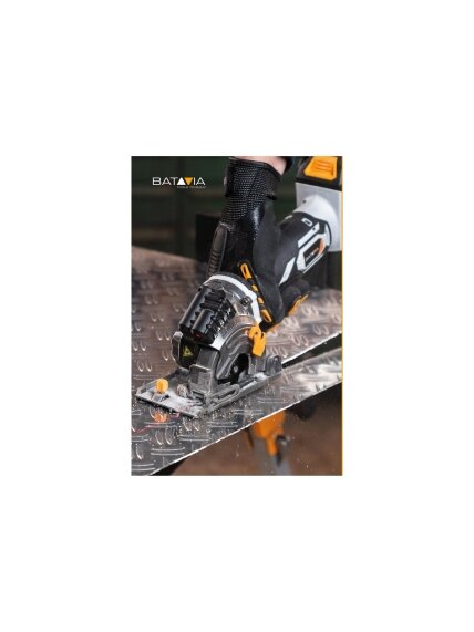 Batavia B.V. | 18V Cordless Mini Circular Saw 89mm, Without Battery and Charger 2 Batavia B.V. | 18V Cordless Mini Circular Saw 89mm, Without Battery and Charger 2