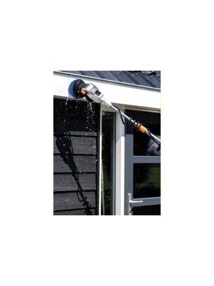 Batavia B.V. | 18V Twin Brush - Cordless Brushless Telescopic Power Scrubber, Without Battery and Charger | IPX7 3