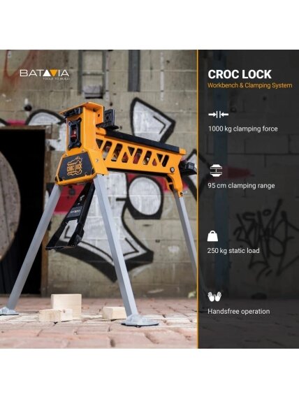 Batavia B.V. | Croc Lock Workbench and Clamping Station 5 Batavia B.V. | Croc Lock Workbench and Clamping Station 5