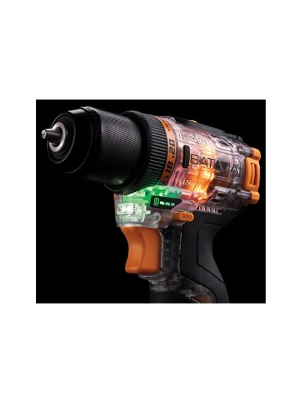 Batavia B.V. Fusion Drill 12V Brushless Drill Driver - Incl. Battery and Charger 2