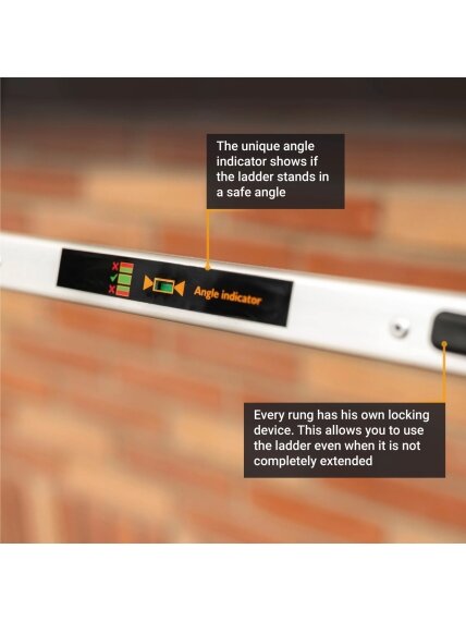 Batavia B.V. | Giraffe AIR Telescopic Ladder 2.93 m 5 Batavia B.V. | Giraffe AIR Telescopic Ladder 2.93 m 5