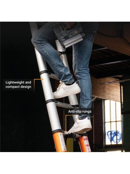 Batavia B.V. | Giraffe AIR Telescopic Ladder 3.81 m 3 Batavia B.V. | Giraffe AIR Telescopic Ladder 3.81 m 3