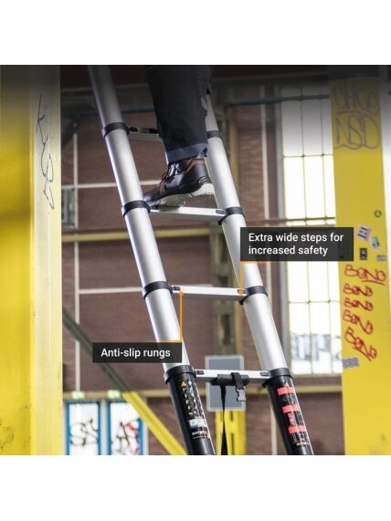 Batavia B.V. | Giraffe PRO Telescopic Ladder 3.81 m 4 Batavia B.V. | Giraffe PRO Telescopic Ladder 3.81 m 4