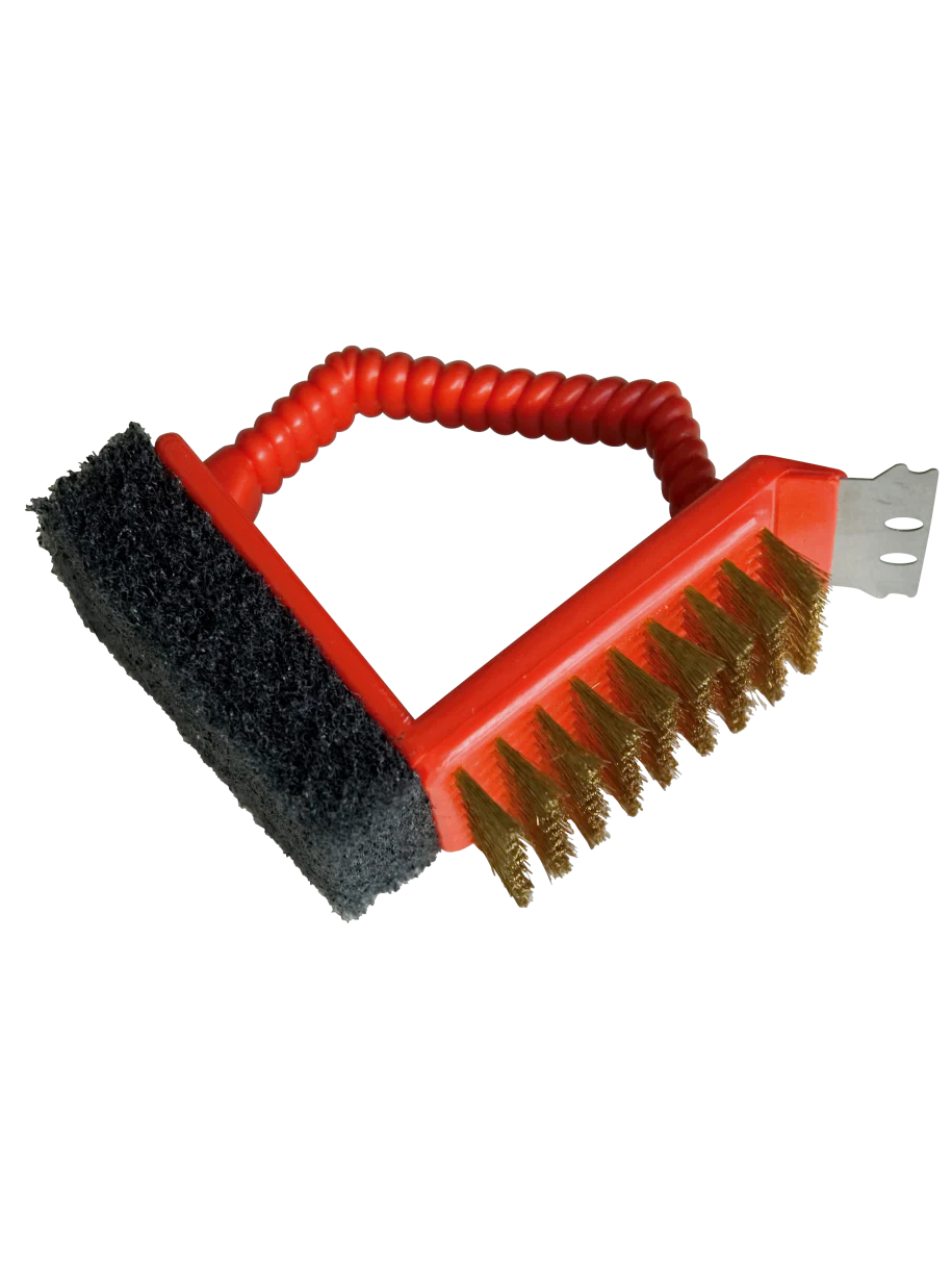 Barbecook | 3-in-1 brush red (24pcs/disp) | BC-ACC-7064 Barbecook | 3-in-1 brush red (24pcs/disp) | BC-ACC-7064