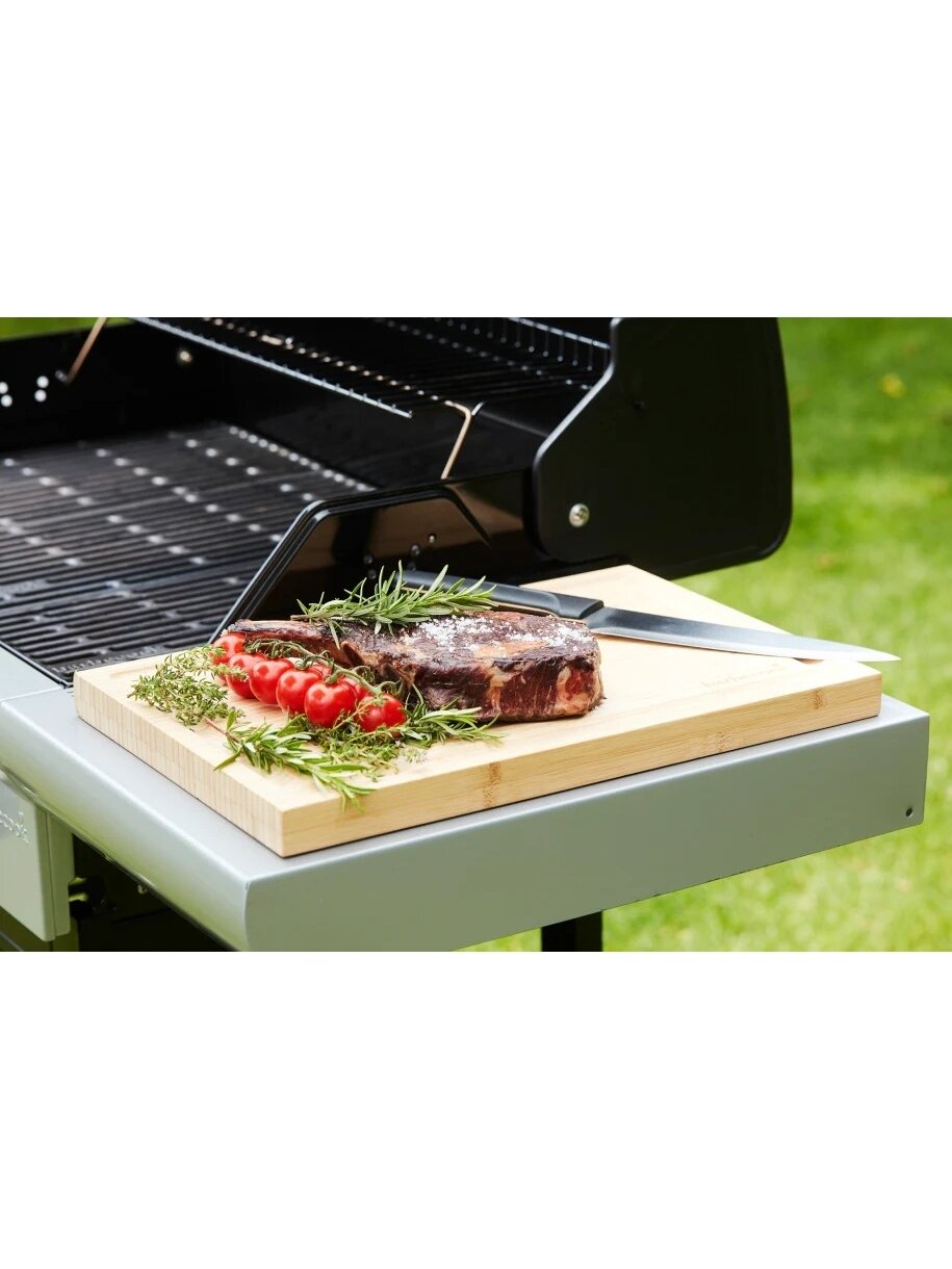 Barbecook | Bamboo cutting board with groove FSC, 40 x 30 x 3 cm (per 3 pcs) | BC-ACC-7306 2 Barbecook | Bamboo cutting board with groove FSC, 40 x 30 x 3 cm (per 3 pcs) | BC-ACC-7306 2