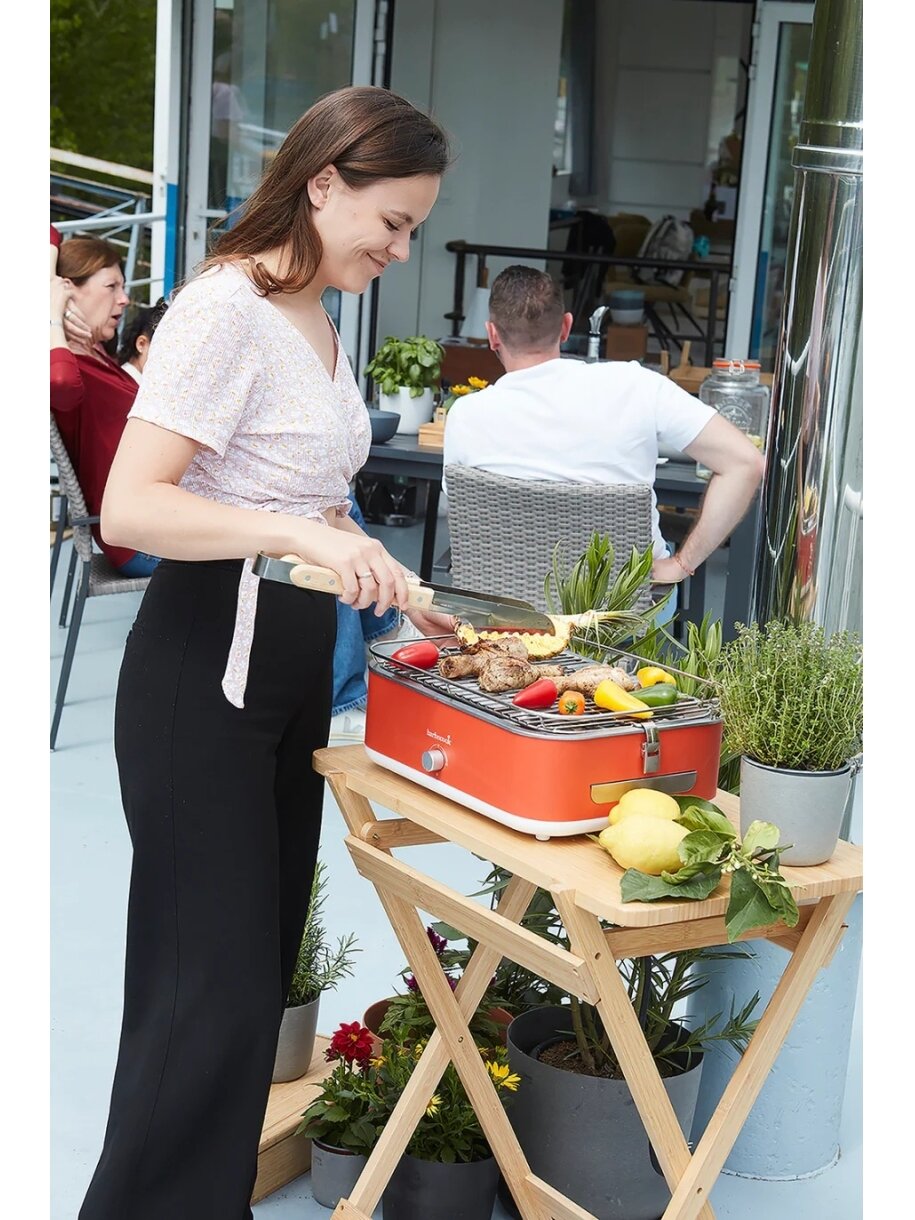 Barbecook BC-ELE-1001 | Electric Grill E-Carlo | Table | 2500 W | Red 4 Barbecook BC-ELE-1001 | Electric Grill E-Carlo | Table | 2500 W | Red 4