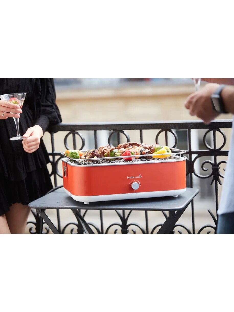 Barbecook BC-ELE-1001 | Electric Grill E-Carlo | Table | 2500 W | Red 6 Barbecook BC-ELE-1001 | Electric Grill E-Carlo | Table | 2500 W | Red 6