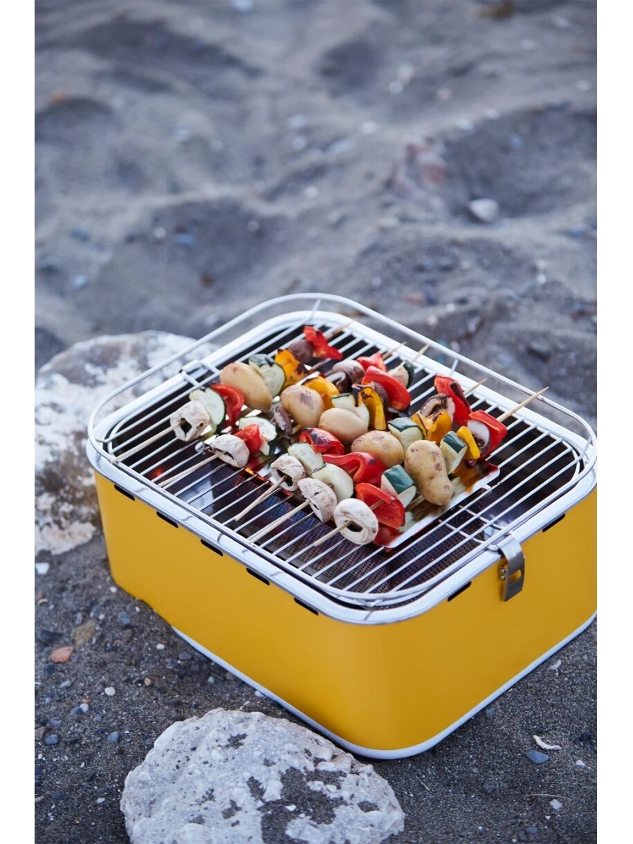 Barbecook Charcoal Table Grill Carlo , 44 x 33 x 21 cm | BC-CHA-1016 | Yellow Sunshine 4 Barbecook Charcoal Table Grill Carlo , 44 x 33 x 21 cm | BC-CHA-1016 | Yellow Sunshine 4