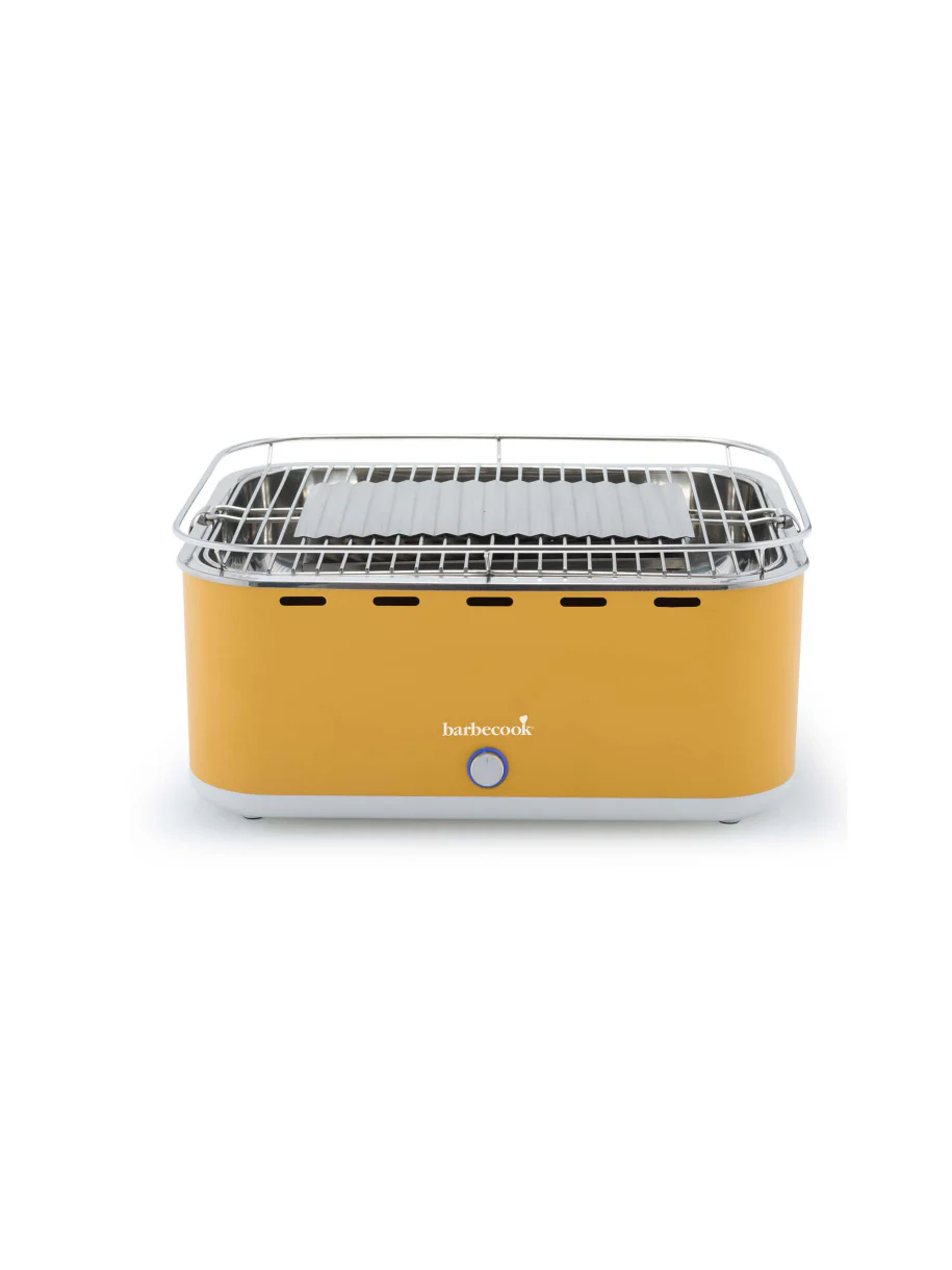 Barbecook Charcoal Table Grill Carlo , 44 x 33 x 21 cm | BC-CHA-1016 | Yellow Sunshine Barbecook Charcoal Table Grill Carlo , 44 x 33 x 21 cm | BC-CHA-1016 | Yellow Sunshine