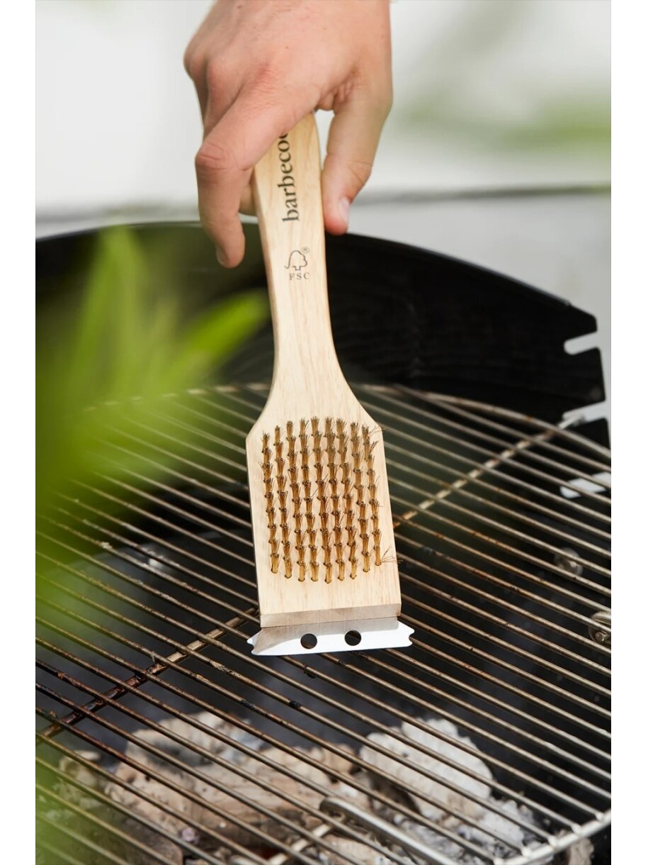 Barbecook | Copper and steel brush FSC, 31 cm | BC-ACC-7074 4 Barbecook | Copper and steel brush FSC, 31 cm | BC-ACC-7074 4