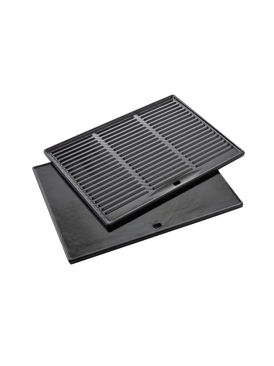 Barbecook | Dynamic Core Enamelled Cast Iron Cooking Griddle, 43 x 35 x 2 cm | BC-ACC-7126