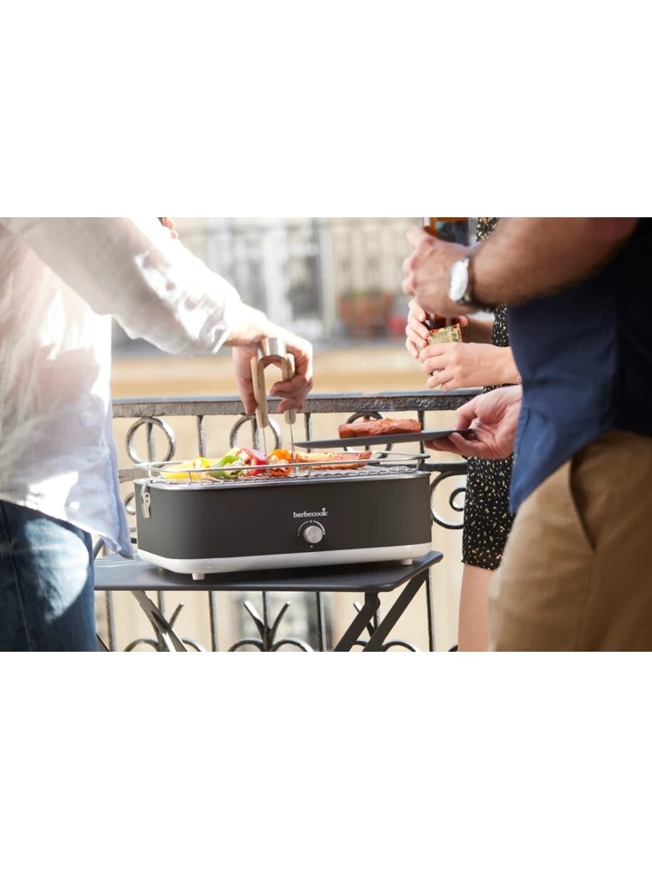 Barbecook Electric Grill E-Carlo | BC-ELE-1003 | Table | 2500 W | Midnight Grey 2