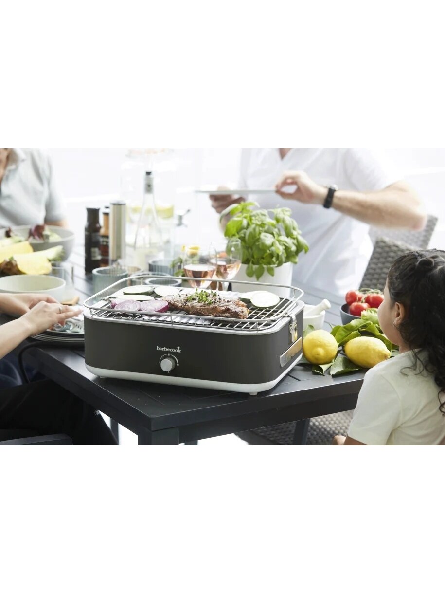 Barbecook Electric Grill E-Carlo | BC-ELE-1003 | Table | 2500 W | Midnight Grey 4 Barbecook Electric Grill E-Carlo | BC-ELE-1003 | Table | 2500 W | Midnight Grey 4