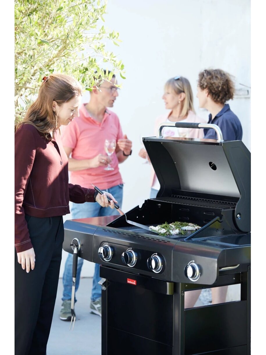 Barbecook Gas Barbecue Siesta 310 Graphite, 124 x 56 x 118 cm | BC-GAS-2072 3