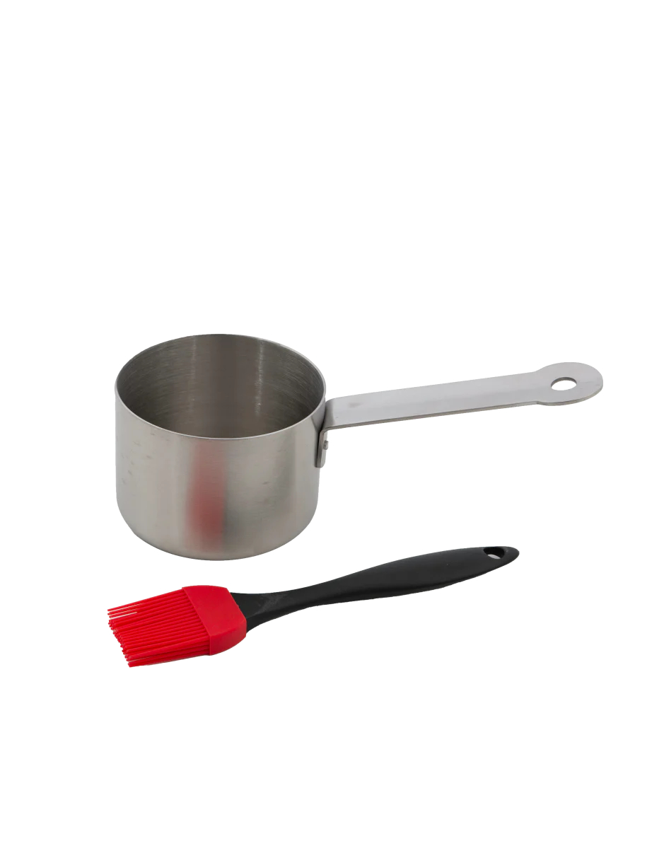 Barbecook | Stainless steel saucepot with brush, 10.5 x 7.5 x 23 cm | BC-ACC-7211 Barbecook | Stainless steel saucepot with brush, 10.5 x 7.5 x 23 cm | BC-ACC-7211