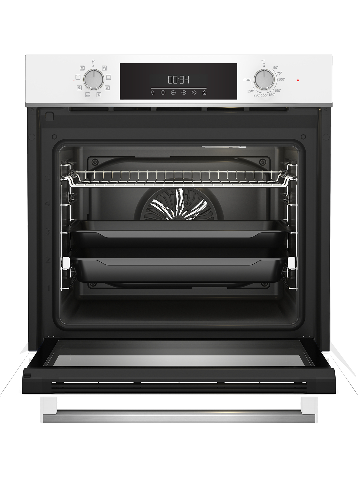 BEKO Oven | BBIM14300WMS | 72 L | Electric | Catalytic | Mechanical control | Steam function | Height 59.5 cm | Width 59.4 cm | White 1 BEKO Oven | BBIM14300WMS | 72 L | Electric | Catalytic | Mechanical control | Steam function | Height 59.5 cm | Width 59.4 cm | White 1