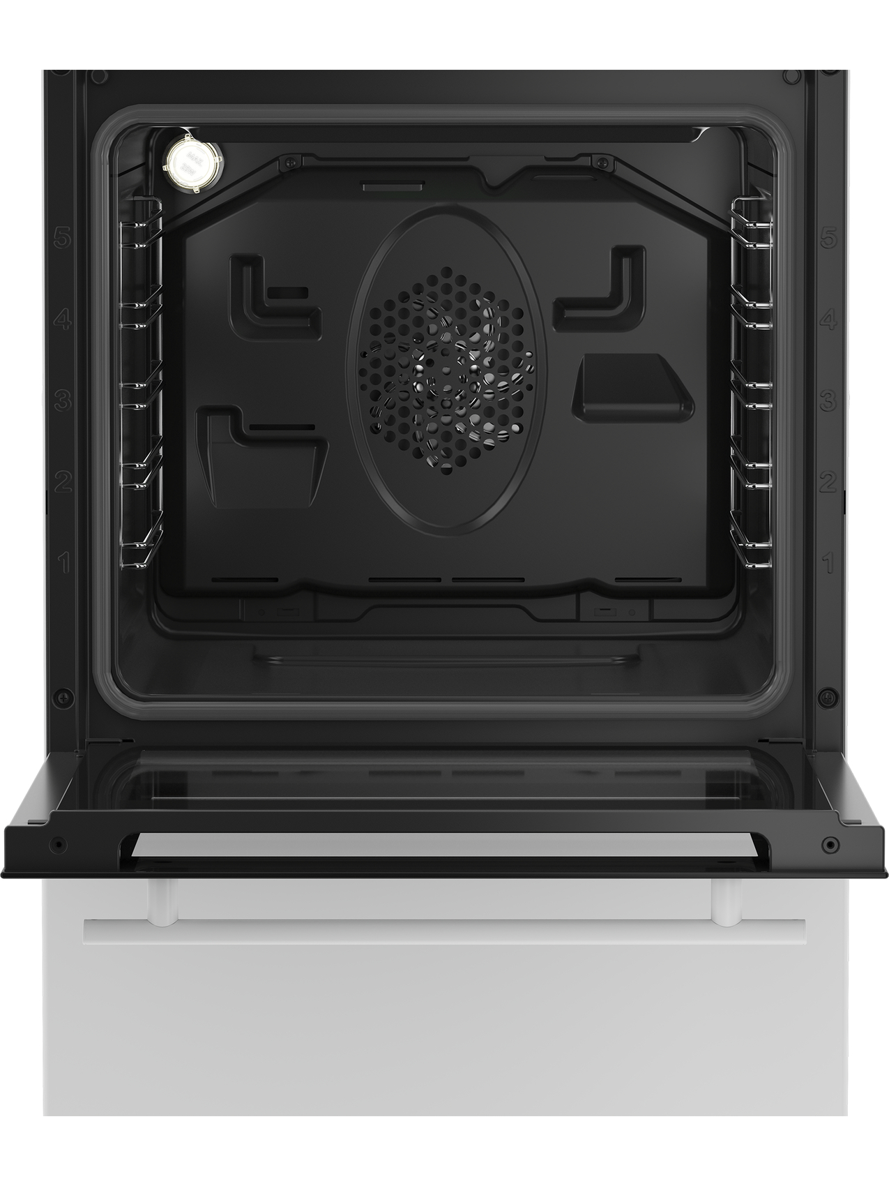 BEKO Cooker | FSM51339DWDS | Hob type Gas | Oven type Electric | White | Width 50 cm | Grilling | LED | Depth 60 cm | 60 L 1