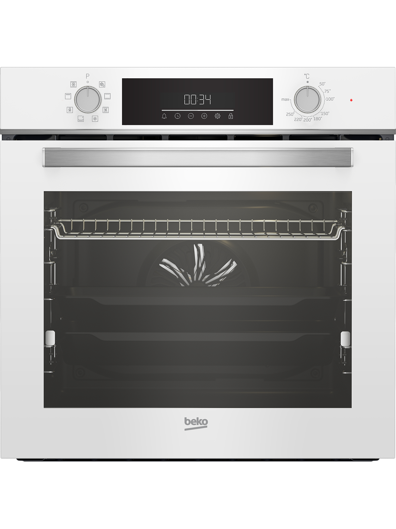 BEKO Oven | BBIM14300WMS | 72 L | Electric | Catalytic | Mechanical control | Steam function | Height 59.5 cm | Width 59.4 cm | White