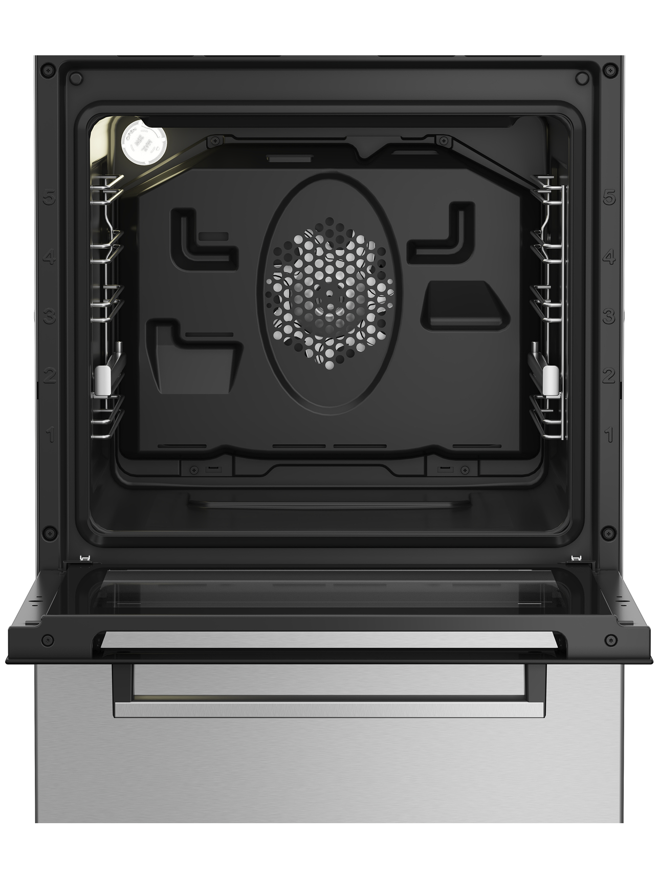 BEKO Cooker | FSM52321DXDT | Hob type Gas | Oven type Electric | Stainless Steel | Width 50 cm | Grilling | Depth 60 cm | 60 L 1