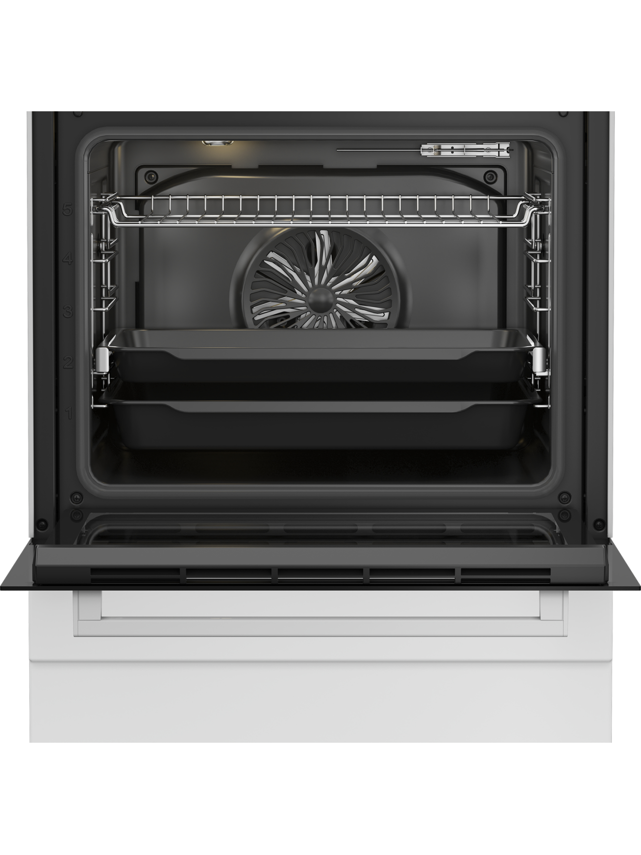 BEKO Cooker | FBM62330GWDTN | Hob type Gas | Oven type Electric | White | Width 60 cm | Grilling | LED | Depth 60 cm | 72 L 2 BEKO Cooker | FBM62330GWDTN | Hob type Gas | Oven type Electric | White | Width 60 cm | Grilling | LED | Depth 60 cm | 72 L 2