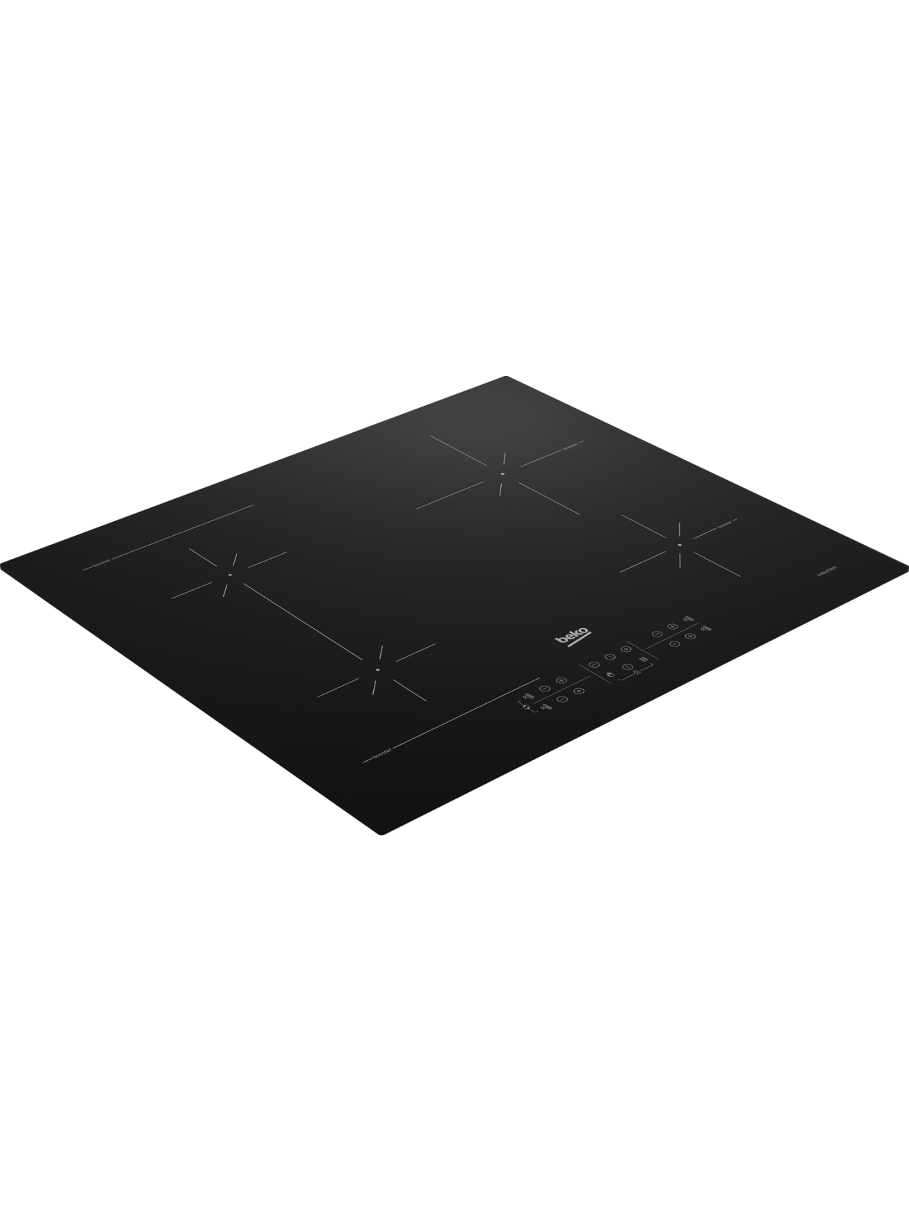 BEKO Hob | HII64200SFMT | Induction | Number of burners/cooking zones 4 | Touch | Timer | Black 1