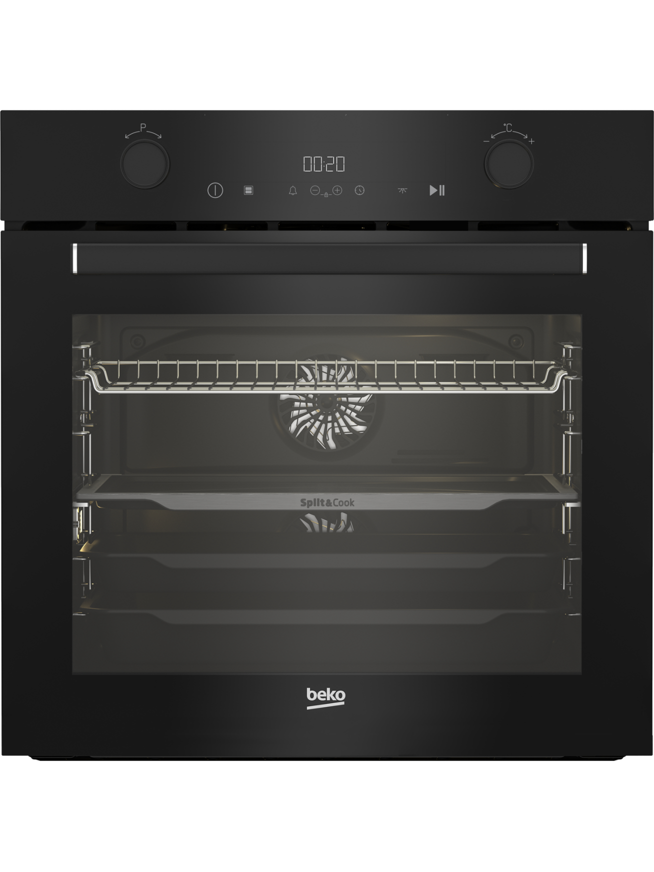 BEKO Oven | BBVM17400B | 72 L | Electric | Hydrolytic | Electronic | Steam function | Height 59.5 cm | Width 59.4 cm | Black