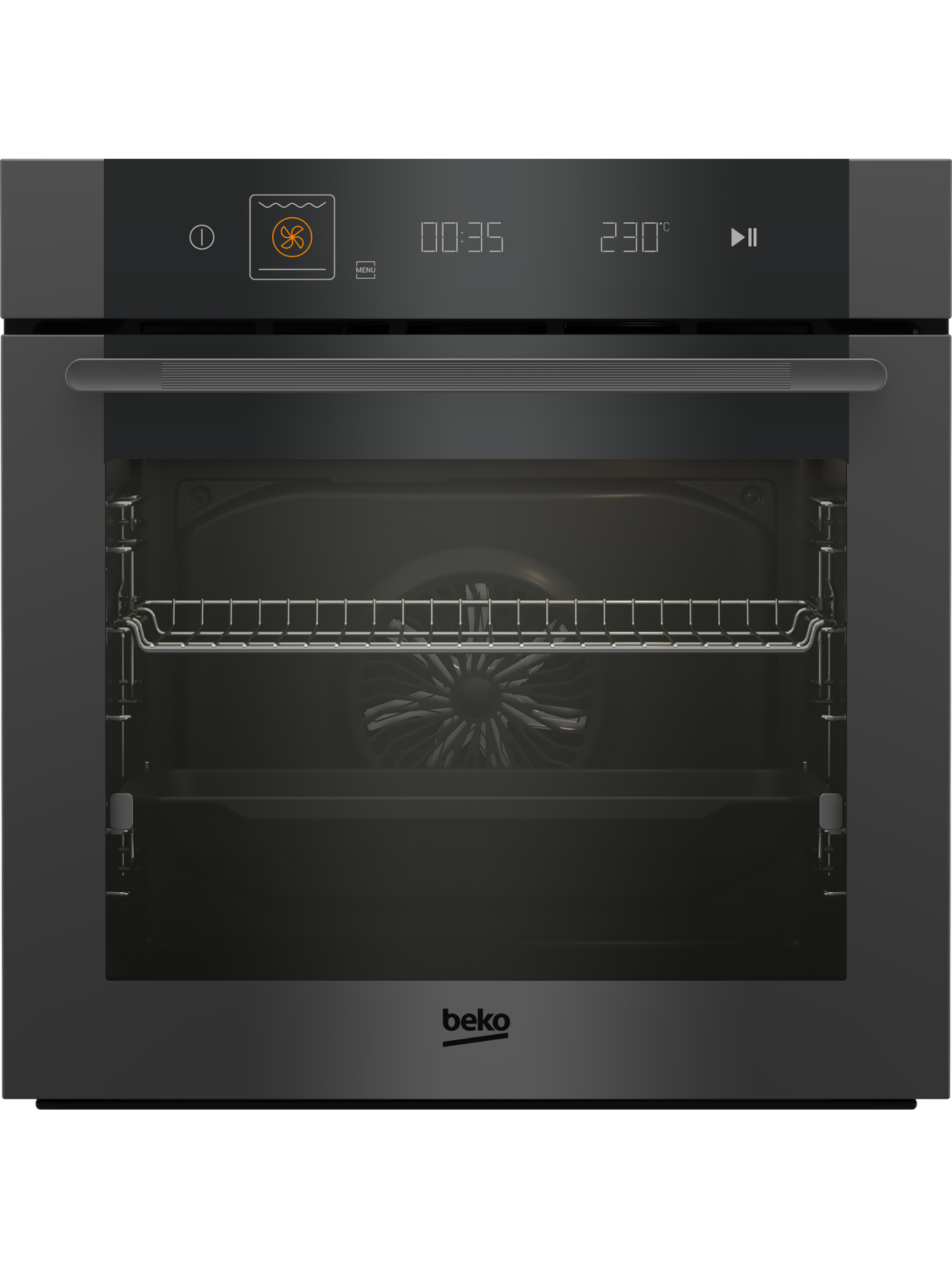 BEKO Oven | MBBIM10600MTPSWE | 72 L | Electric | Pyrolysis | Electronic | Steam function | Height 59.5 cm | Width 59.4 cm | Black BEKO Oven | MBBIM10600MTPSWE | 72 L | Electric | Pyrolysis | Electronic | Steam function | Height 59.5 cm | Width 59.4 cm | Black