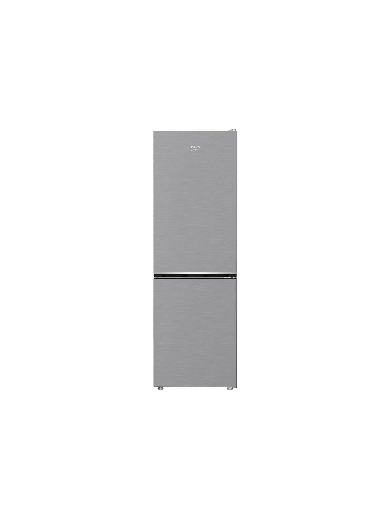 BEKO Refrigerator | B1RCNA364XB | Energy efficiency class E | Free standing | Combi | Height 186.5 cm | No Frost system | Fridge net capacity 210 L | Freezer net capacity 106 L | 37 dB | Grey