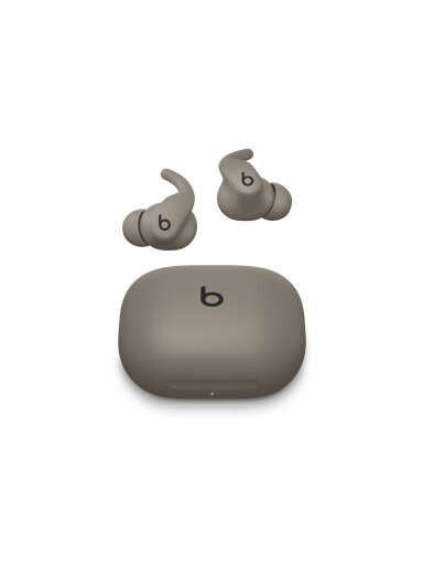 Beats Powerbeats Fit - Wireless Noise-Cancelling Workout Earbuds with Ultimate Secure Fit - Gravel Grey | Beats