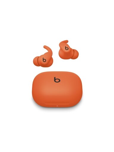 Beats Powerbeats Fit - Wireless Noise-Cancelling Workout Earbuds with Ultimate Secure Fit - Spark Orange | Beats
