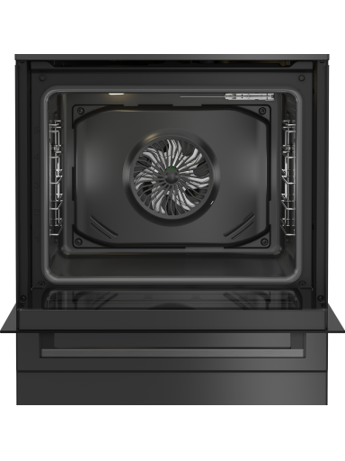 BEKO Cooker | FBM62330GADSN | Hob type Gas | Oven type Electric | Grey | Width 60 cm | Grilling | LED | Depth 60 cm | 72 L BEKO Cooker | FBM62330GADSN | Hob type Gas | Oven type Electric | Grey | Width 60 cm | Grilling | LED | Depth 60 cm | 72 L